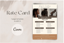 Load image into Gallery viewer, One Page Media Kit